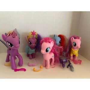 Big My Little Pony Lot A 5 ponies + accessories